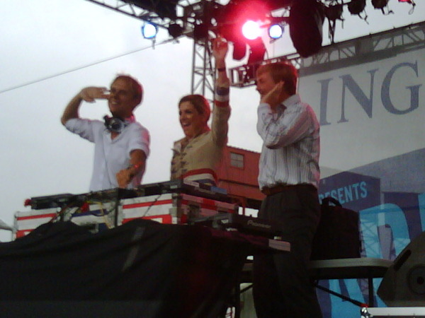Armin van Buuren with Dutch Crown Prince Willem-Alexander and Crown Princess Maxima